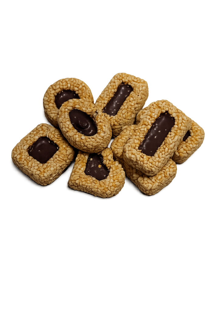 CHOCO SESAME BRITTLE