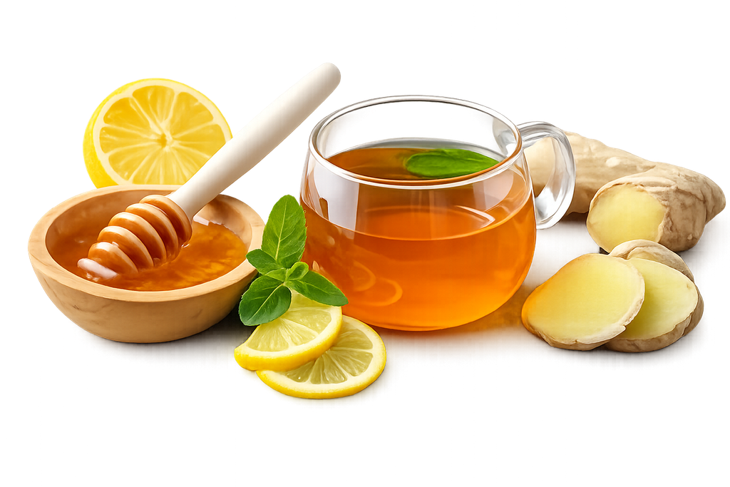 LEMON AND GINGER HONEY