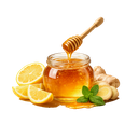 LEMON AND GINGER HONEY