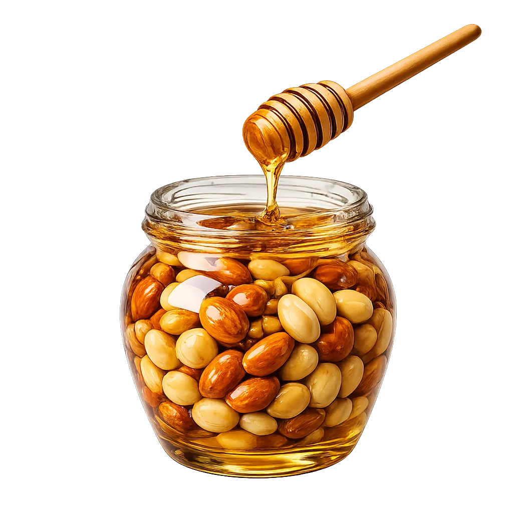 [EVA.HO.0025] NUTS IN HONEY