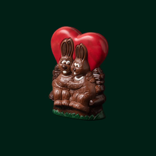 COUPLE RABBIT CHOCO